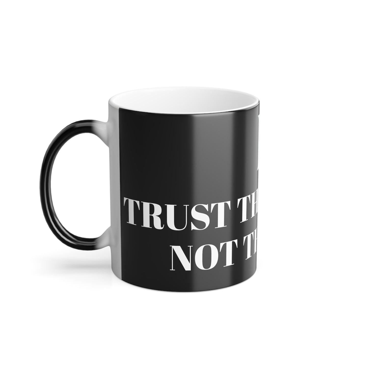 Trust The Numbers Color Morphing Mug, 11oz