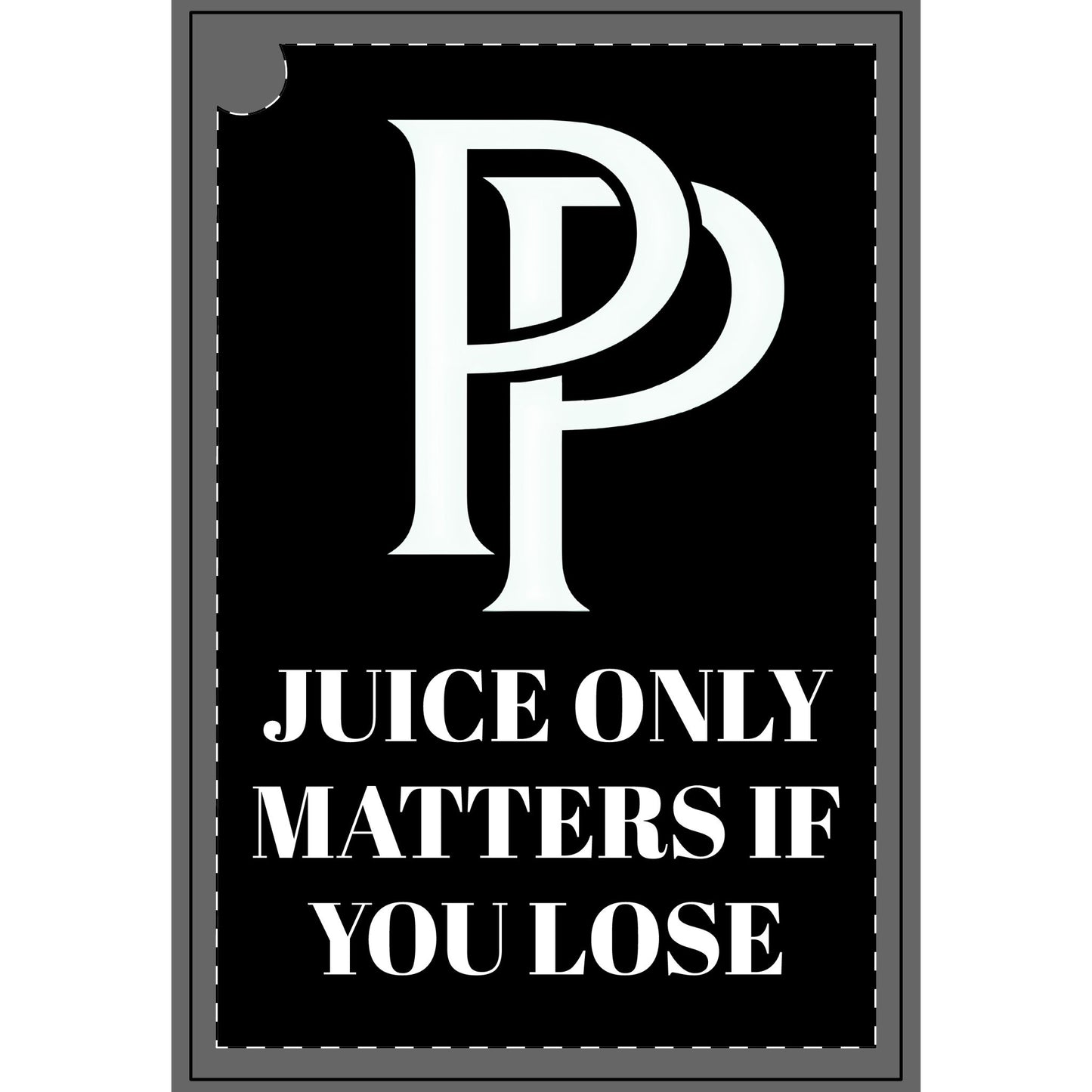 Juice Only Matters If You Lose Golf Towel